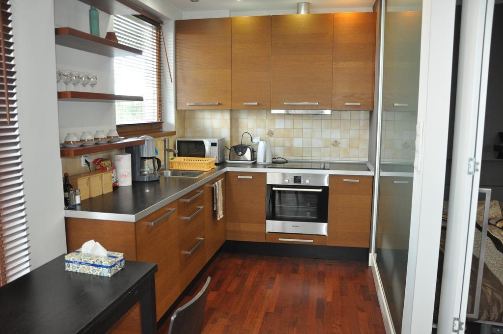 Apartament Mokotow Warschau Exterior foto